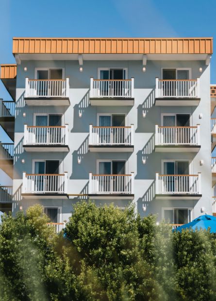 Mahalo exterior balconies