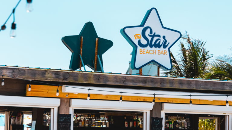 Star Beach Bar near Wildwood, NJ