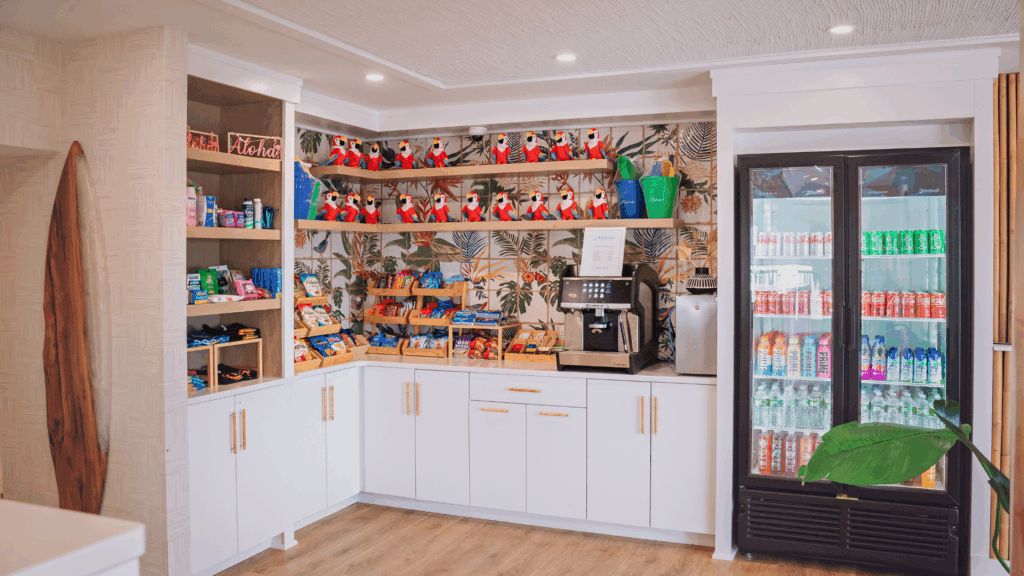 Grab and go pantry at Mahalo Cape May