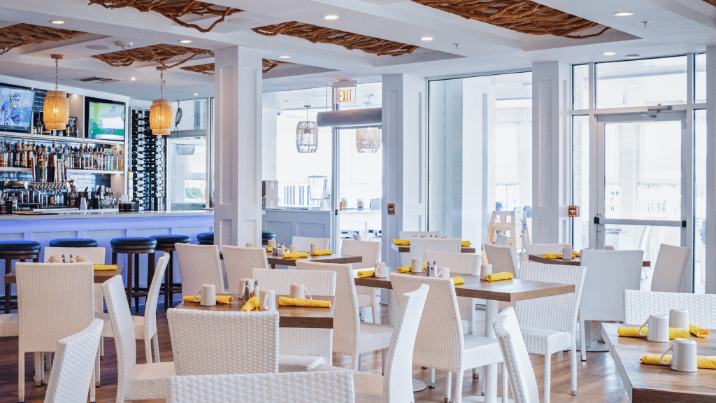 Coastal Blue restaurant in Wildwood